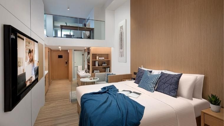 Apartmenttypes 1BRM Exe Loft Thumbnail