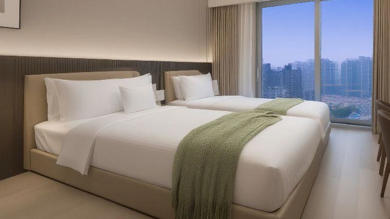 Apartmenttypes CN Shanghai SPRS Studio Executive Twin Bedrm 2023 LR