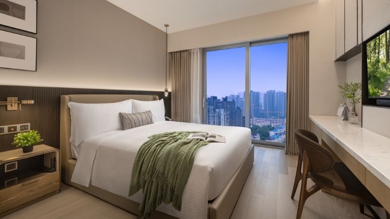 Apartmenttypes CN Shanghai SPRS StudioExeWithView Bedrm01 2023 LR