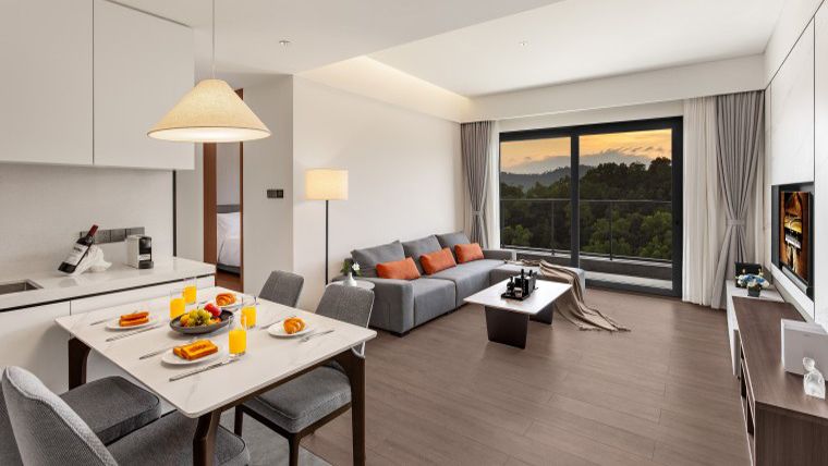 两房豪华山景套房