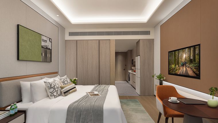 Apartments CN Shenzhen SQPS StudioExe Bedrm 2024 LR