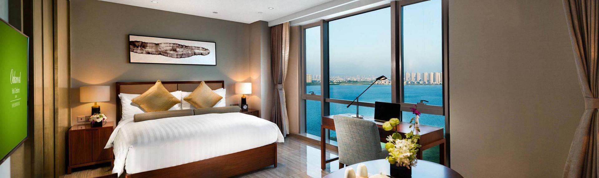 苏州奥克伍德华庭酒店及酒店公寓豪华客房