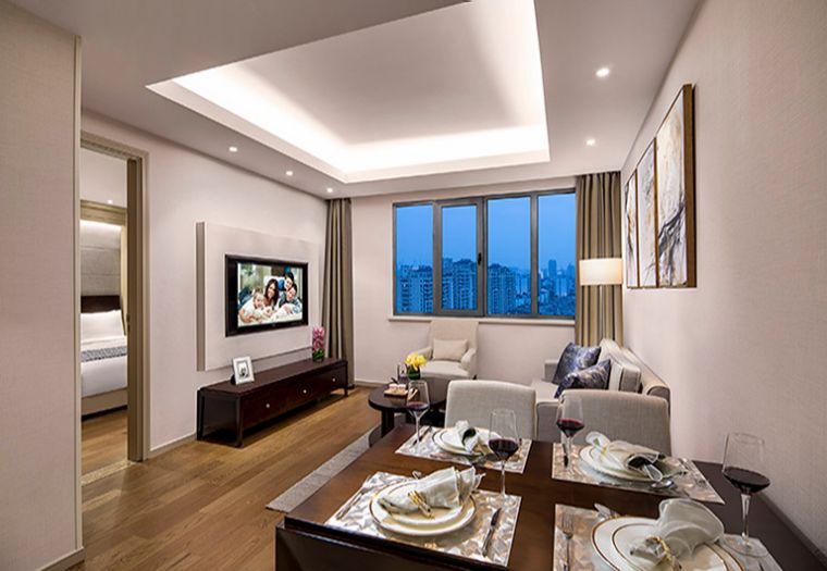 Apartment Types SR China Suzhou Som Emerald City 2BRM Dlx Living Rm