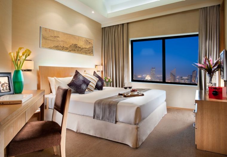 Apartment Types Somerset International Building Tianjin Bedroom LR