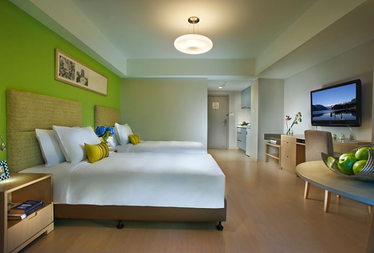 豪华行政单房公寓（双床）