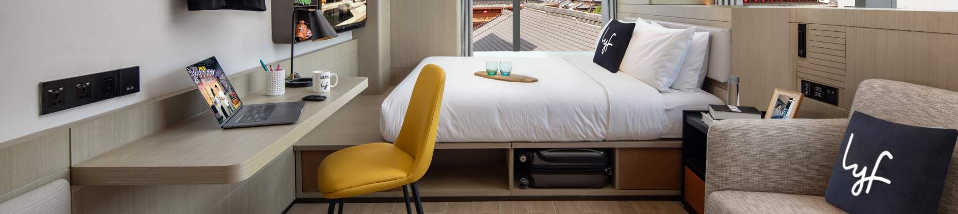 西安lyf大雁塔共享公寓的房间类型