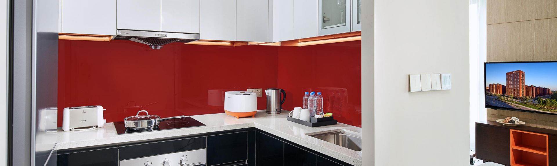 扬州奥克伍德雅居酒店公寓三居室豪华公寓