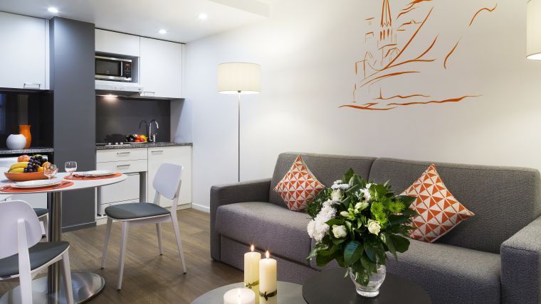 1brm Citadines Pesqu'ile Lyon France One Bedroom