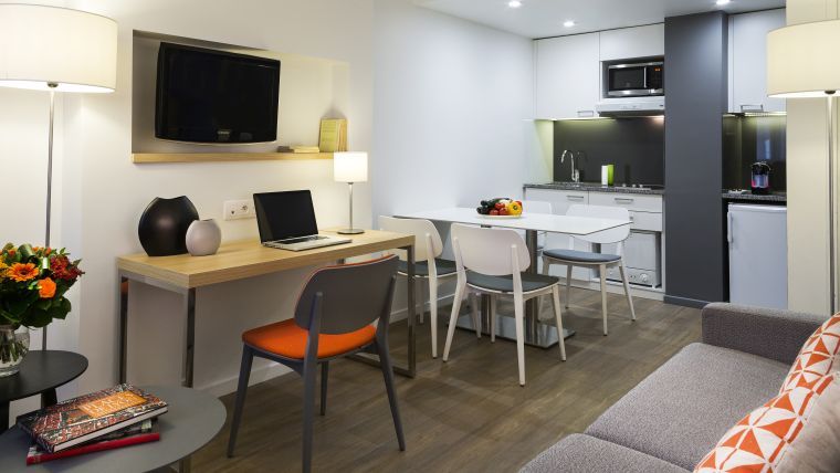 1dlx Citadines Pesqu'ile Lyon France One Bedroom Deluxe