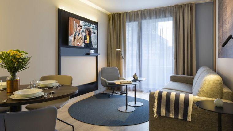 One Bedroom Deluxe Balcony Citadines La Defense One Bedroom Apartment Balcony Thumbnail