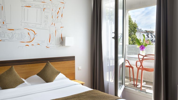 带阳台或露台的单间