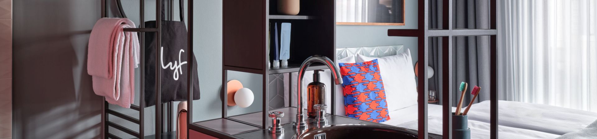 Rooms at lyf East Frankfurt