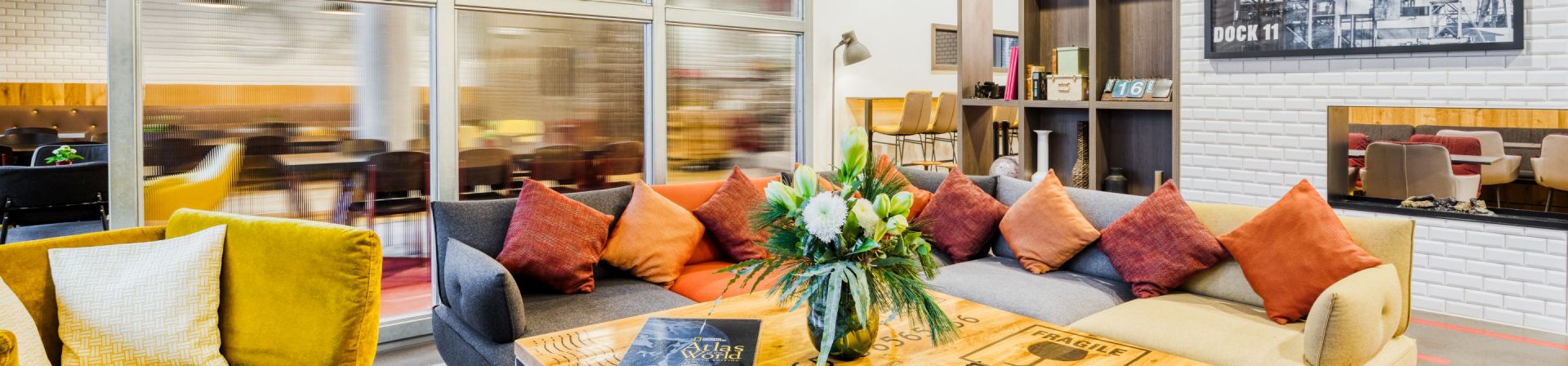 Lounge at Citadines Michel Hamburg 