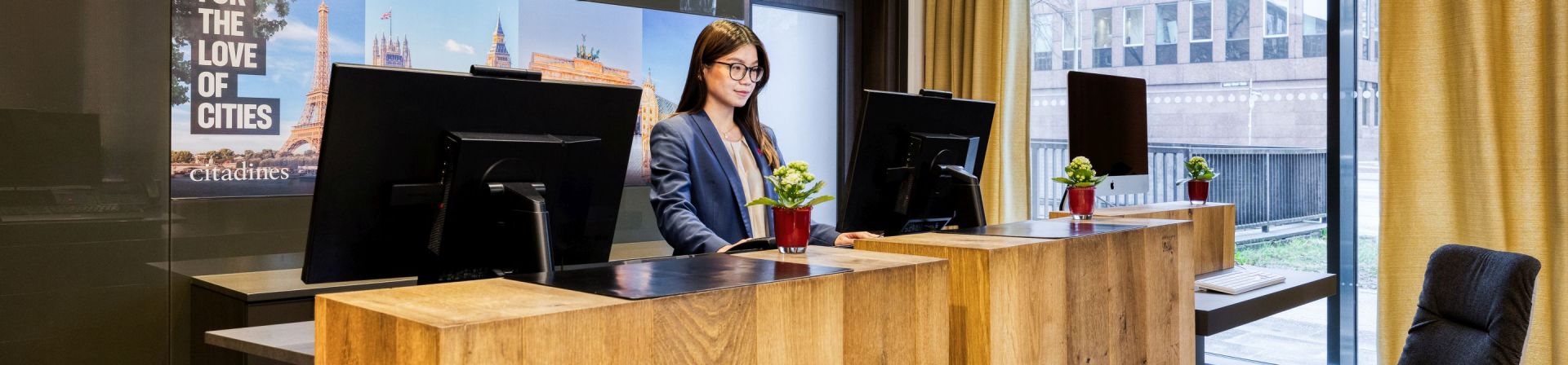 Apartment at apart hotel Citadines Michel Hamburg