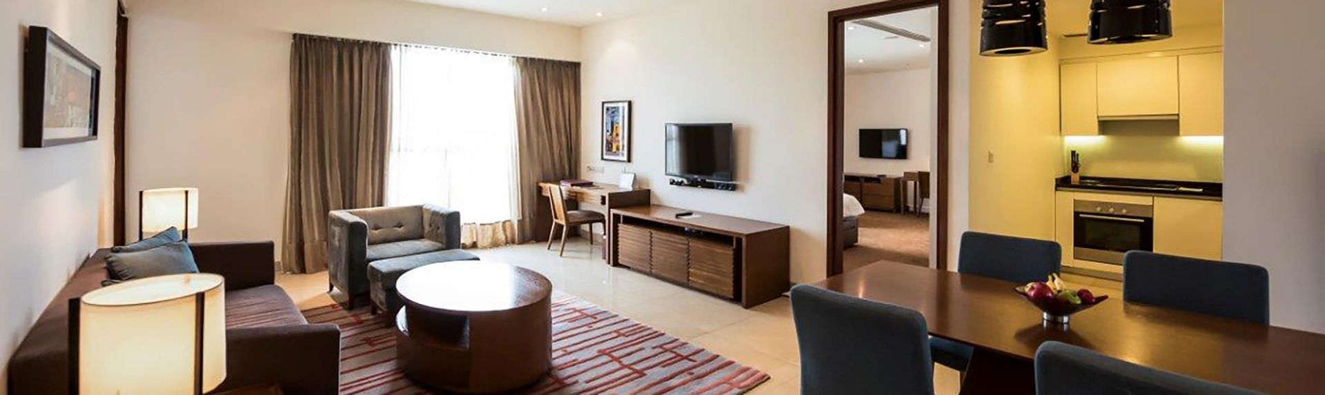 班加罗尔怀特菲尔德奥克伍德华庭酒店公寓二居室豪华公寓