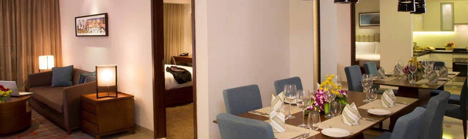 班加罗尔怀特菲尔德奥克伍德华庭酒店公寓 二居室高级公寓