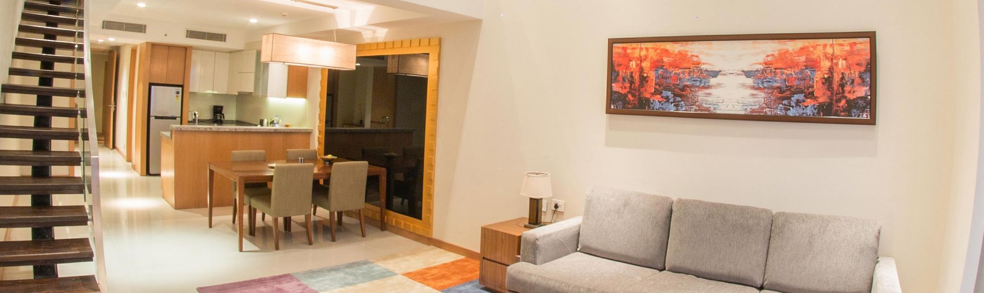 海德拉巴卡皮尔奥克伍德华庭酒店公寓一居室复式公寓