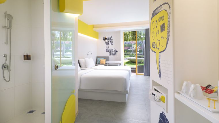 YELLO 客房，可使用花园