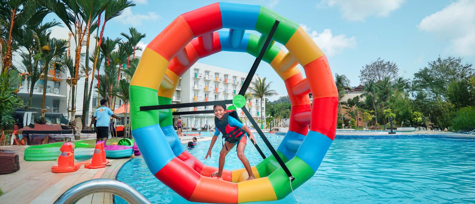 HRBW 横幅桌面设施