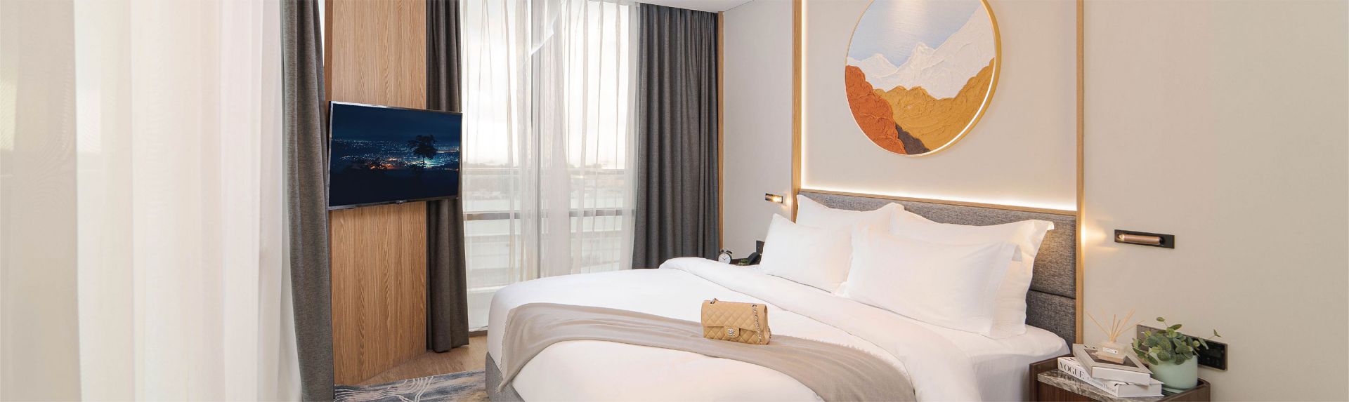 横幅优惠促销 巴丹奥克伍德豪景酒店公寓