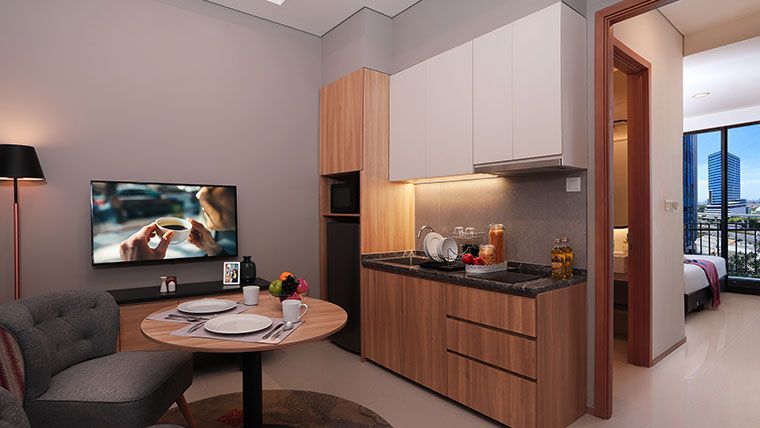 特大床单间套房