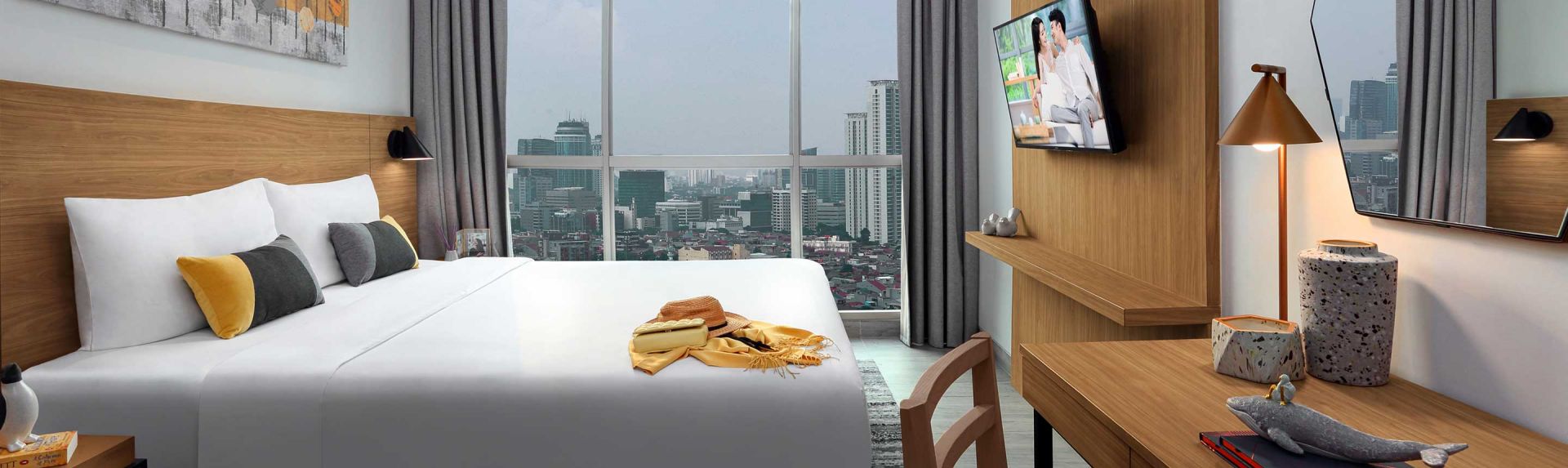 横幅双卧室行政客房