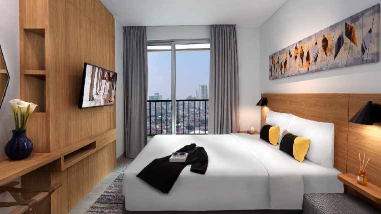 Typeofroom Citadines Sudirman Jakarta StudioExecutive 760x428px