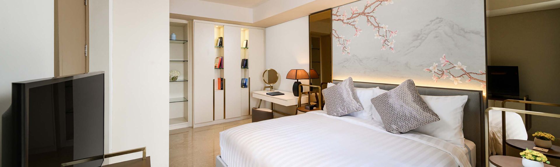 雅加达卡布美滨新村奥克伍德雅居酒店公寓一居室豪景公寓