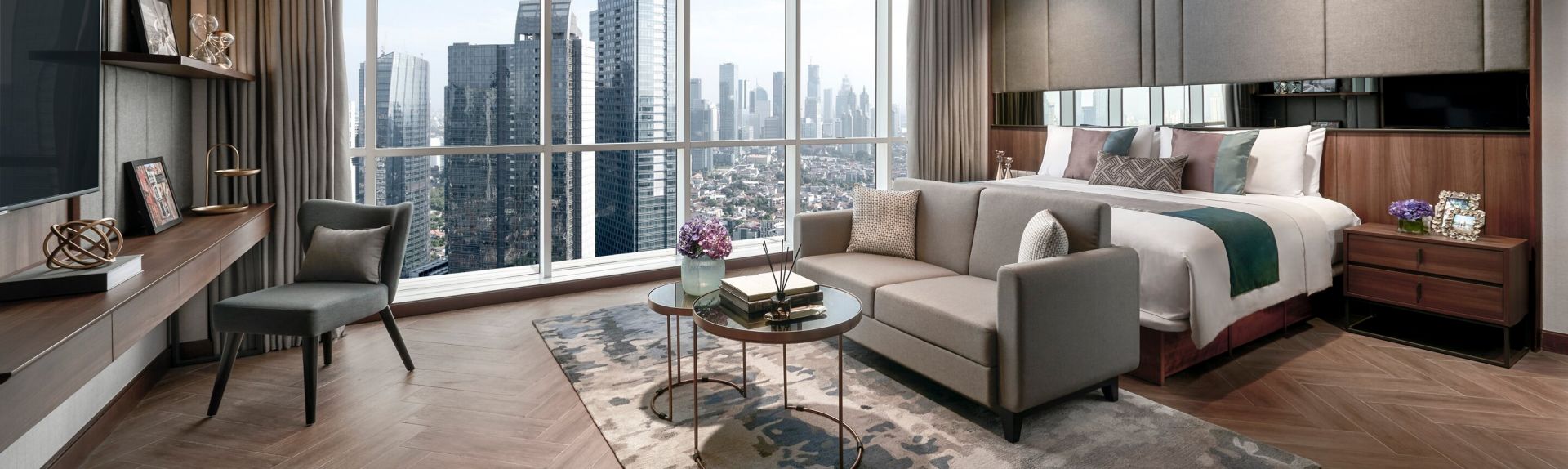 雅加达 Cozmo 奥克伍德豪景酒店公寓