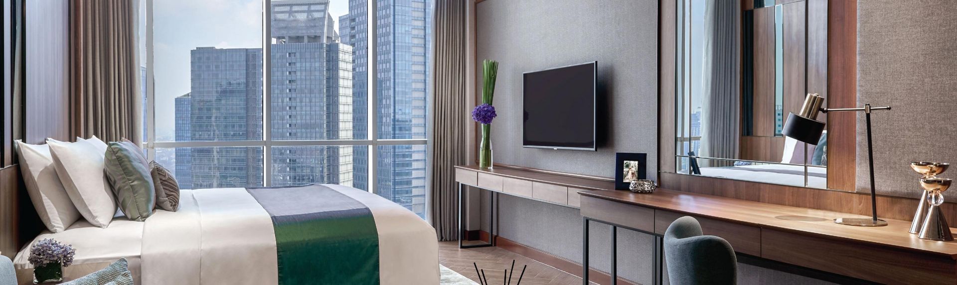 雅加达 Cozmo 奥克伍德豪景酒店公寓 豪华单间公寓