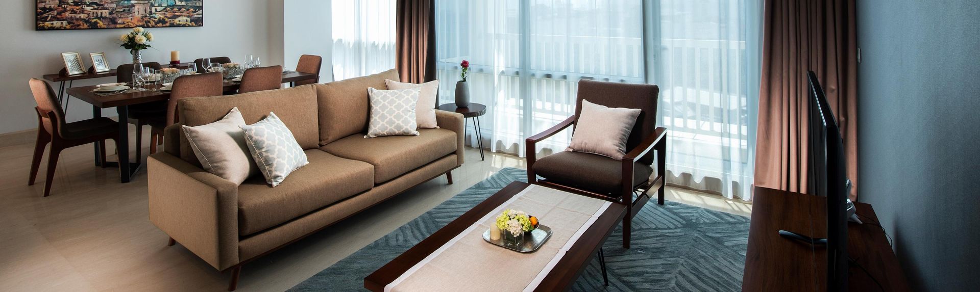 雅加达拉梅森奥克伍德优阁酒店公寓三居室行政公寓