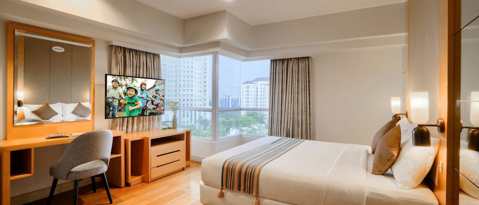 横幅概述 雅加达盛捷波林纳阁服务公寓