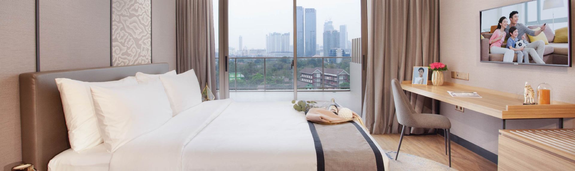 横幅双卧室尊贵套房