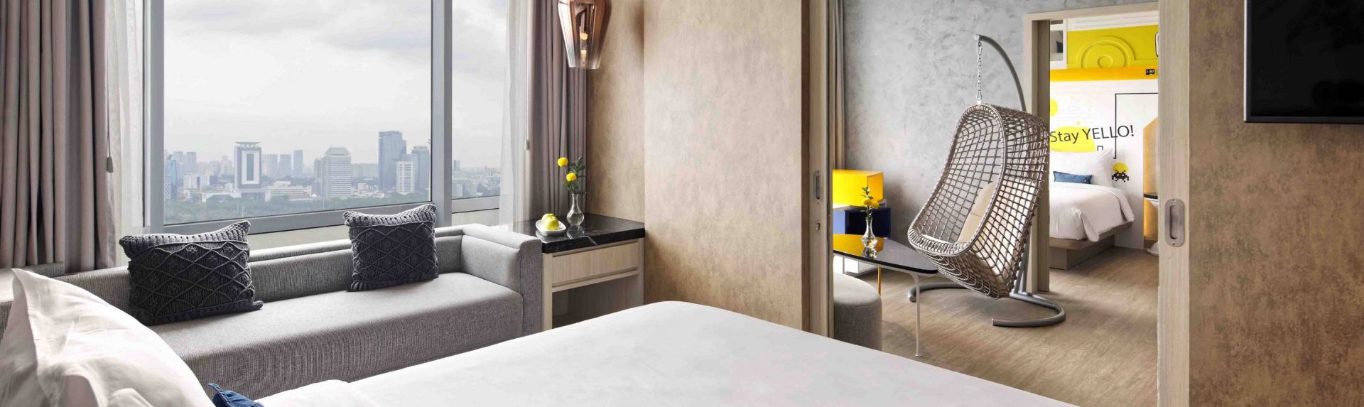 YELLO Hotel Harmoni Jakarta 也旅 家庭套房
