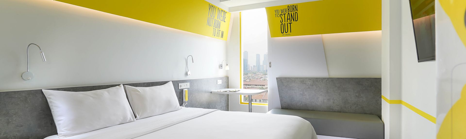YELLO Hotel Manggarai Jakarta YELLO 客房