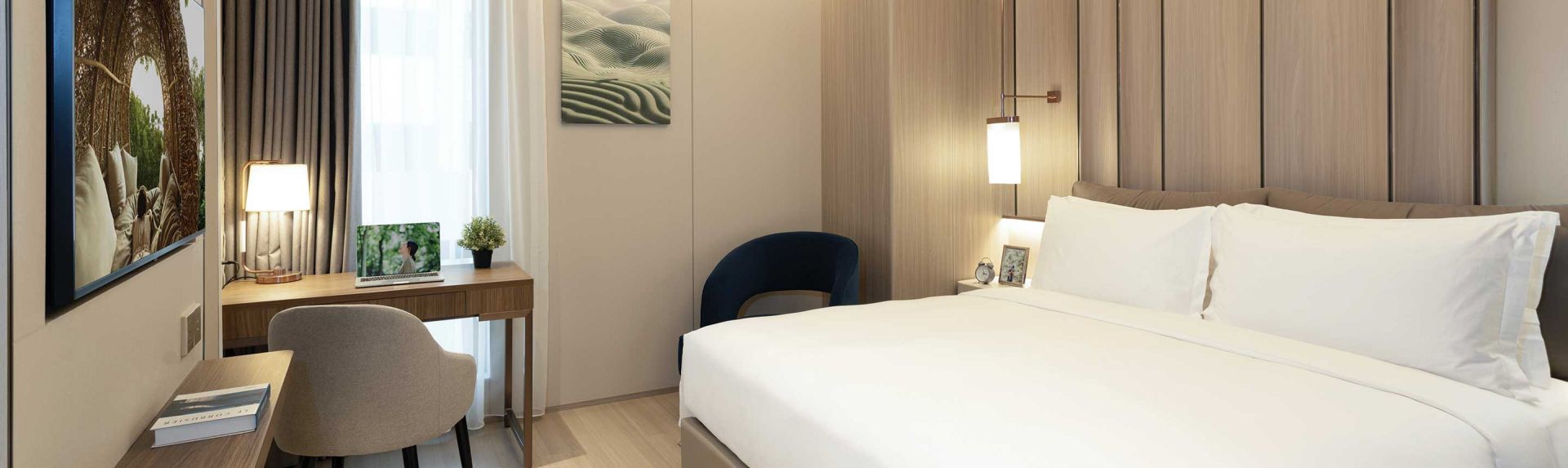 横幅 1br 行政套房大床房