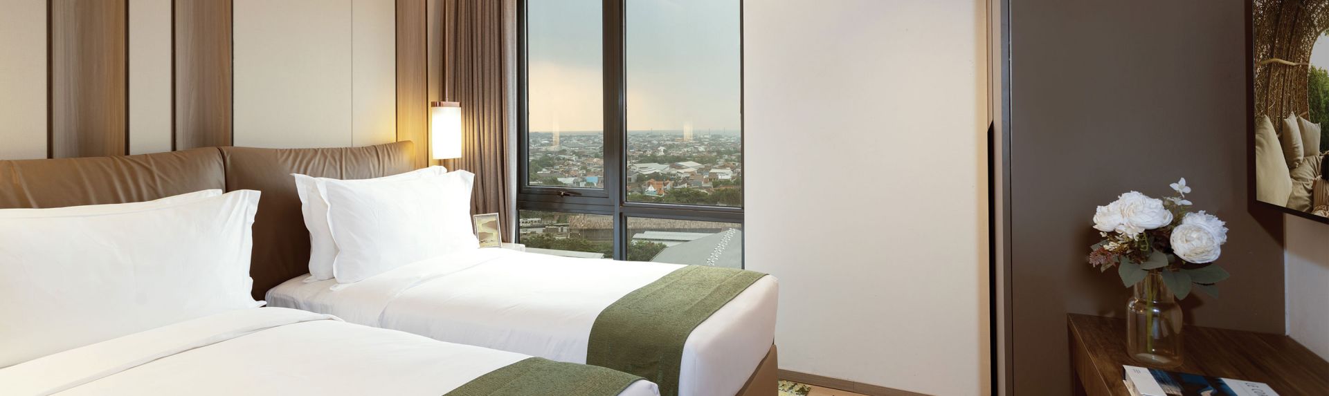 旗帜 2br 尊贵萨默塞特大床房