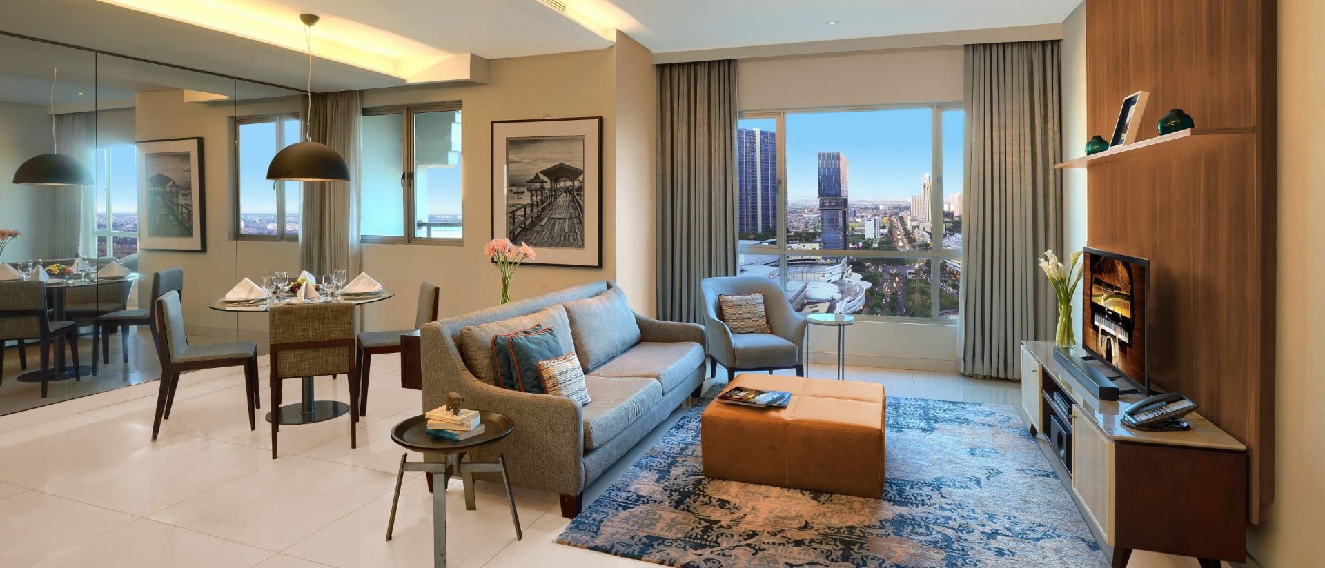 苏拉巴亚雅诗阁泗水服务公寓 双卧室行政客房