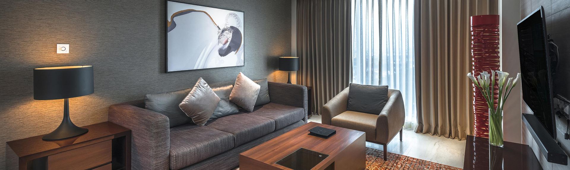 泗水奥克伍德华庭酒店及酒店公寓一居室豪景公寓