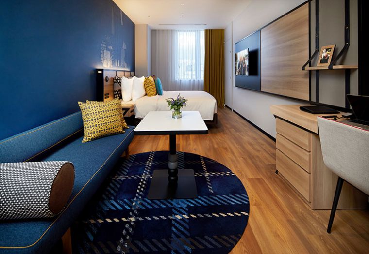 Apartment Types SR Japan Osaka Citadines Namba Osaka Studio DlxDouble Guest Rm