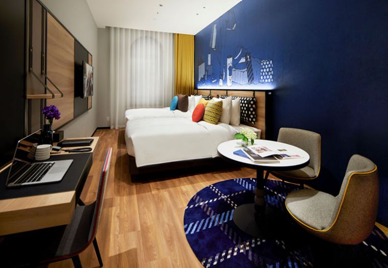 Apartment Types SR Japan Osaka Citadines Namba Osaka Studio DlxQuad Guest Rm