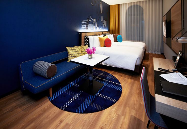 Apartment Types SR Japan Osaka Citadines Namba Osaka Studio DlxTwin Guest Rm