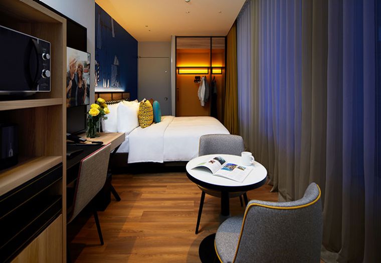 Apartment Types SR Japan Osaka Citadines Namba Osaka Studio Double Guest Rm