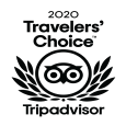 <strong>Travelers’ Choice, 2020</strong></br><span style="color: #333333; font-weight: bold;">TripAdvisor</span>