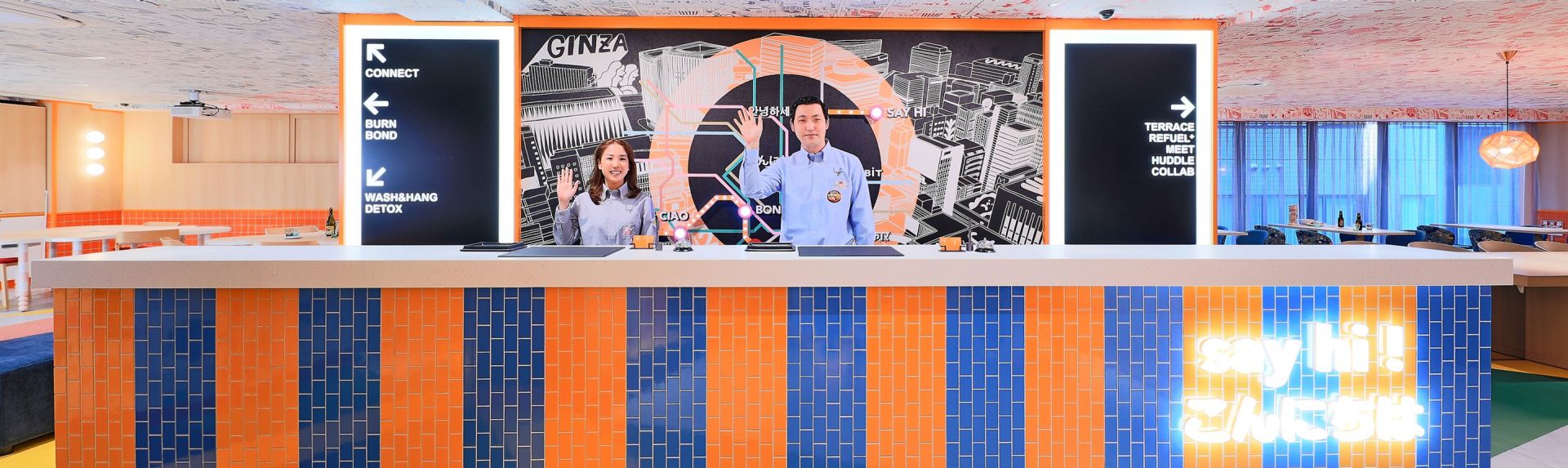 Amenities in lyf Ginza Tokyo