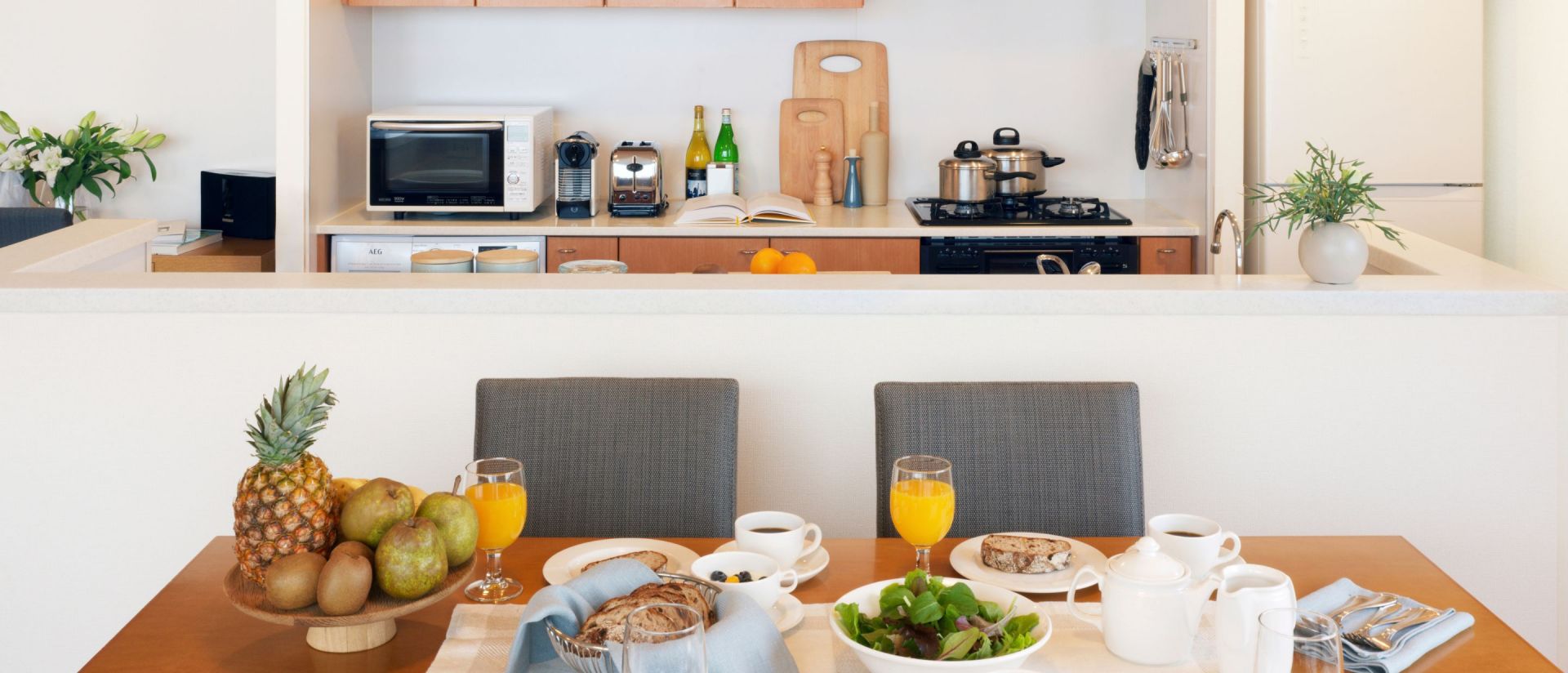 东京白金奥克伍德雅居酒店公寓二居室行政公寓