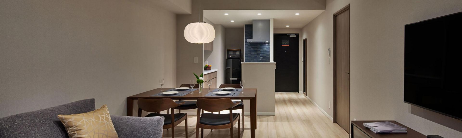 东京麻布奥克伍德雅居酒店及酒店公寓一居室高级公寓