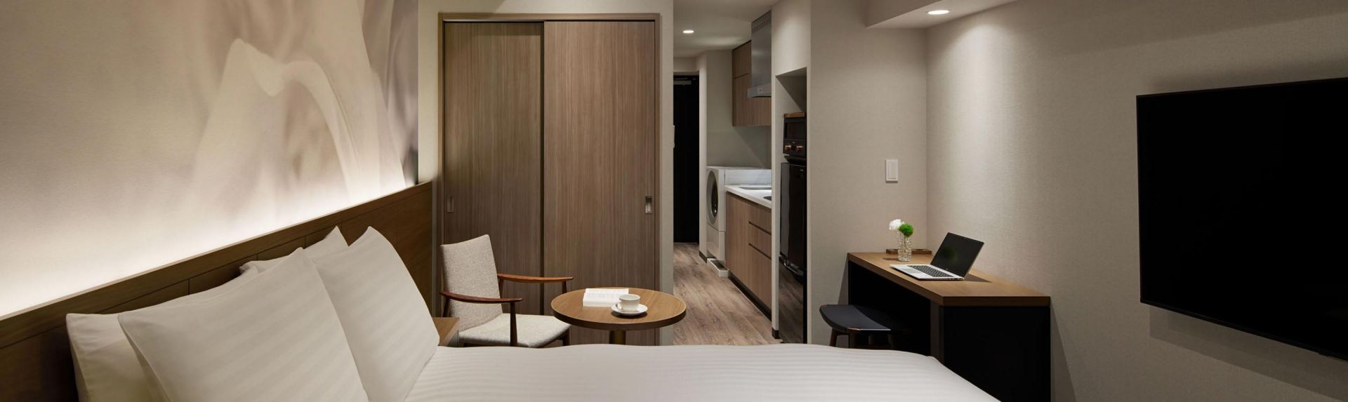 东京麻布奥克伍德雅居酒店及酒店公寓高级单间公寓