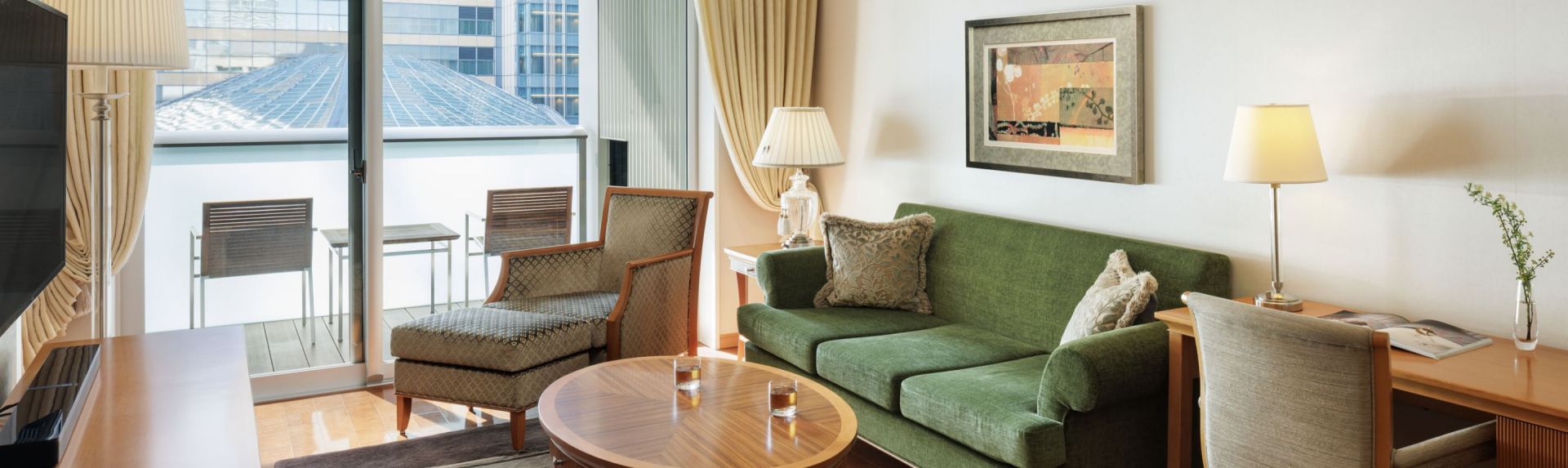 东京中城奥克伍德豪景酒店公寓一居室豪华公寓