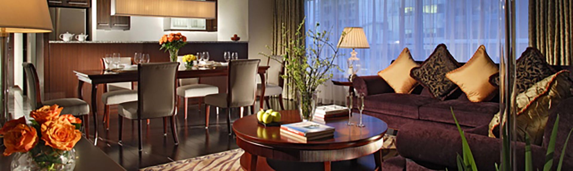 东京中城奥克伍德豪景酒店公寓二居室豪华公寓